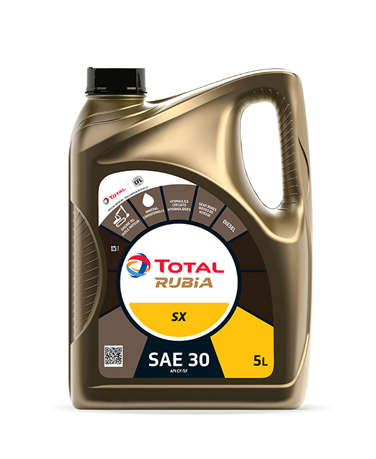 Huile pour moteur diesel RUBIA SX 30, 5 L